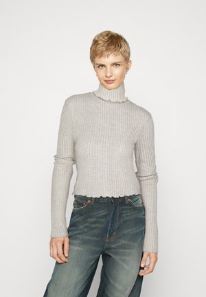 T-shirt à manches longues - off-white/beige