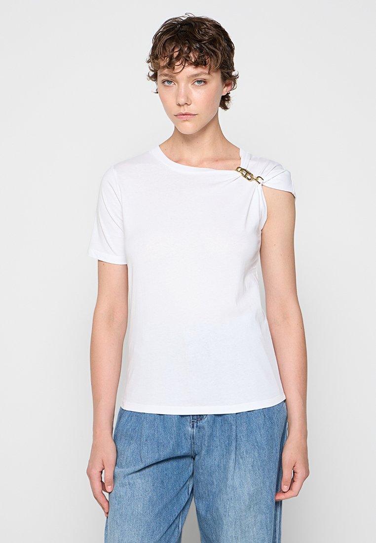 TWINSET T-shirt basic wit TWINSET T-shirt basic wit