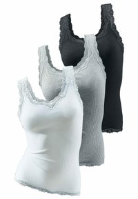 3-PACK - Topp - schwarz/weiß