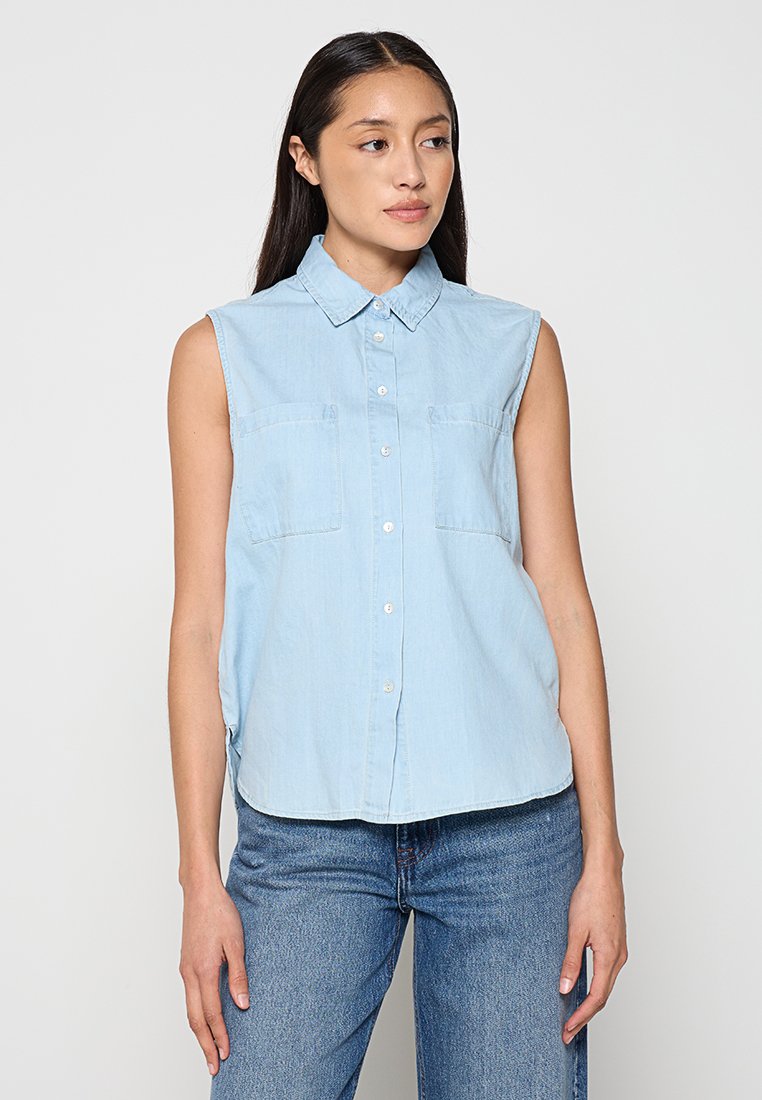 Mango Overhemdblouse blauw