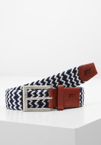 Slopes&Town Gevlochten riem - blue/white