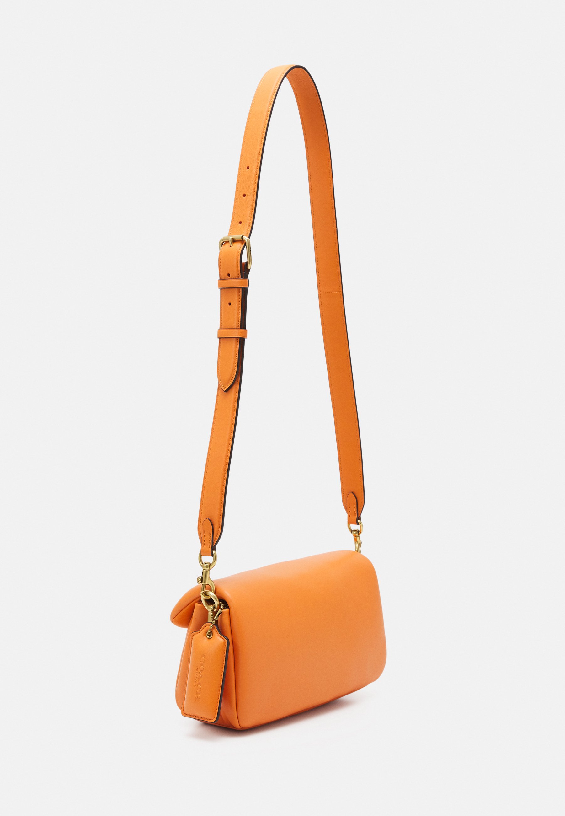 coach pillow tabby candied orange
