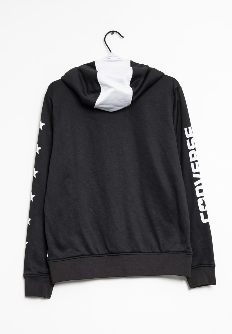 Converse Felpa con zip black/nero (Second hand)