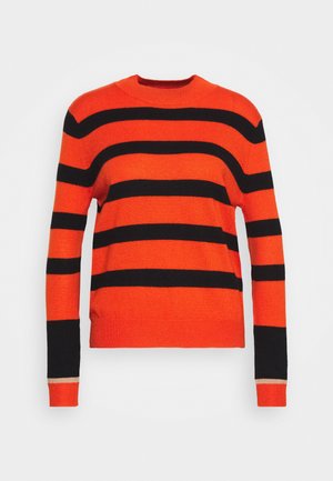 pure cashmere Strickpullover - orange