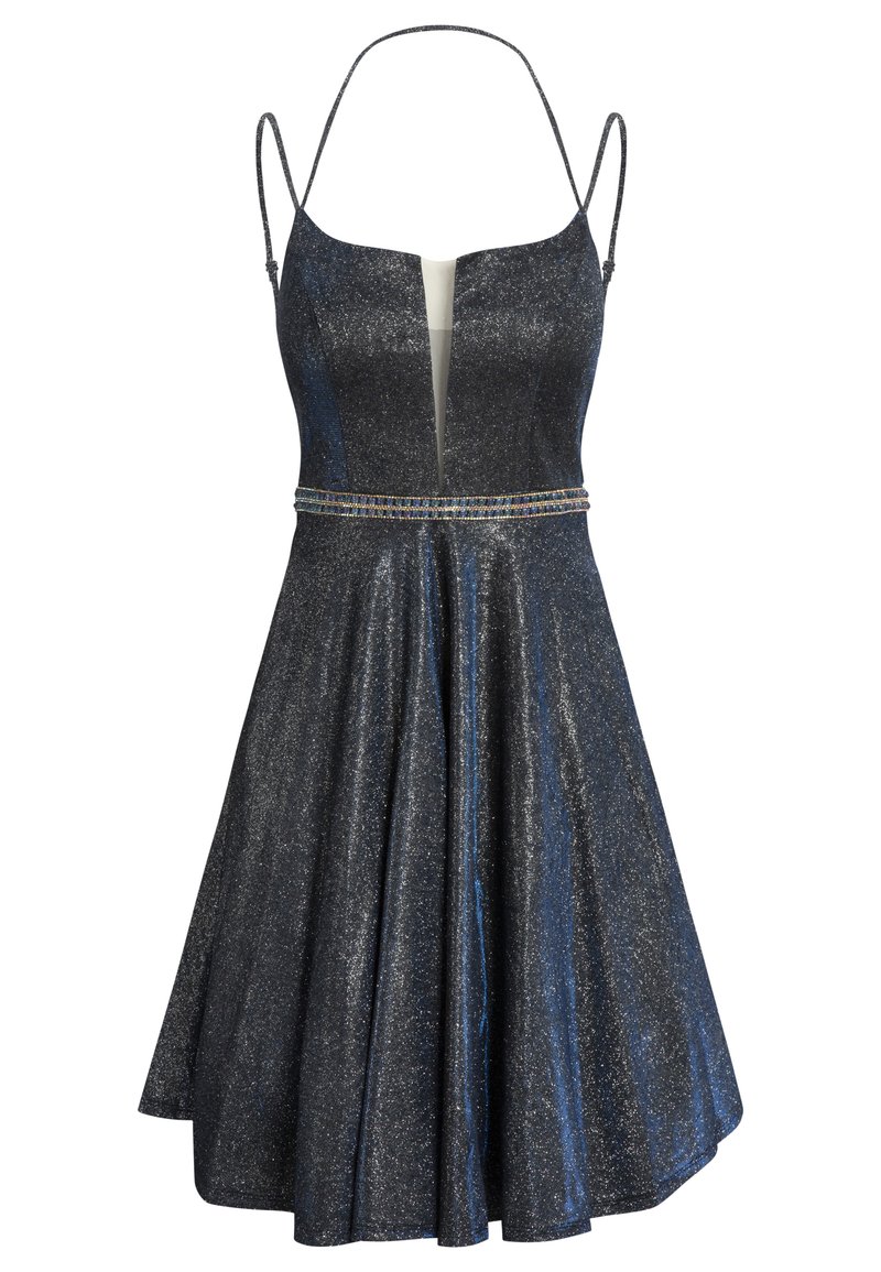 Apart Cocktailjurk donkerblauw