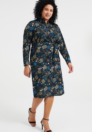 CURV BLAIR - Robe chemise - black