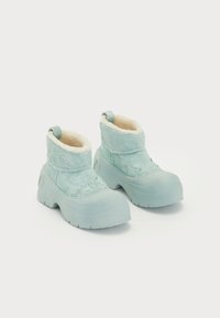 D-DONALD MONTONE - Platvormtallaga poolsaapad - mint