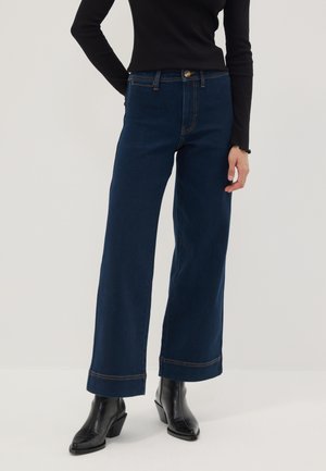 OVS, WIDE LEG JEANS - Jeans a zampa - dark blue