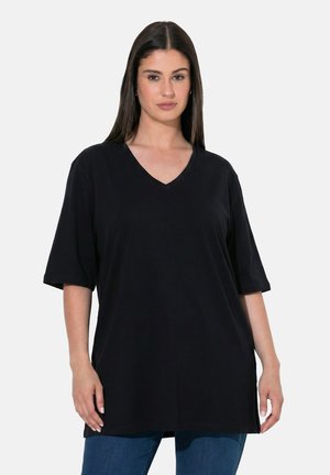 Ulla Popken, 2 PACK - Camiseta básica - black