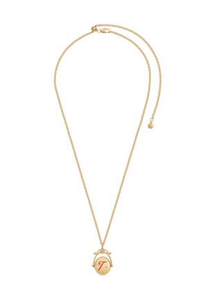T INITIAL TULIP SPINNER CHAIN - Náhrdelník - gold-coloured