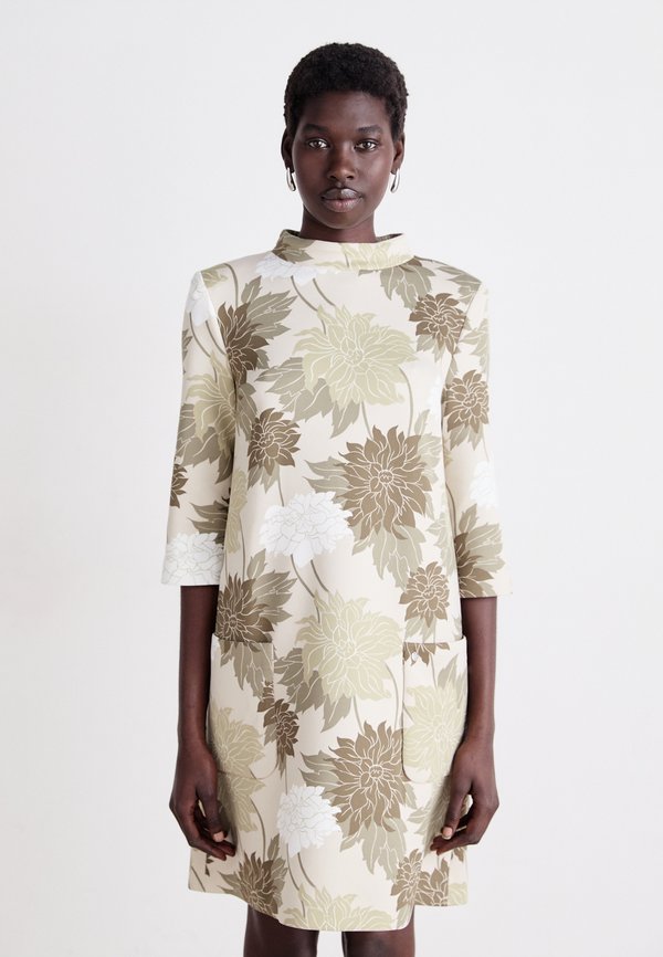 Jersey dress - deep pearl