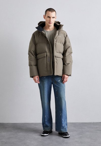 Holzweiler DOVRE JACKET - Jachetă cu puf - taupe