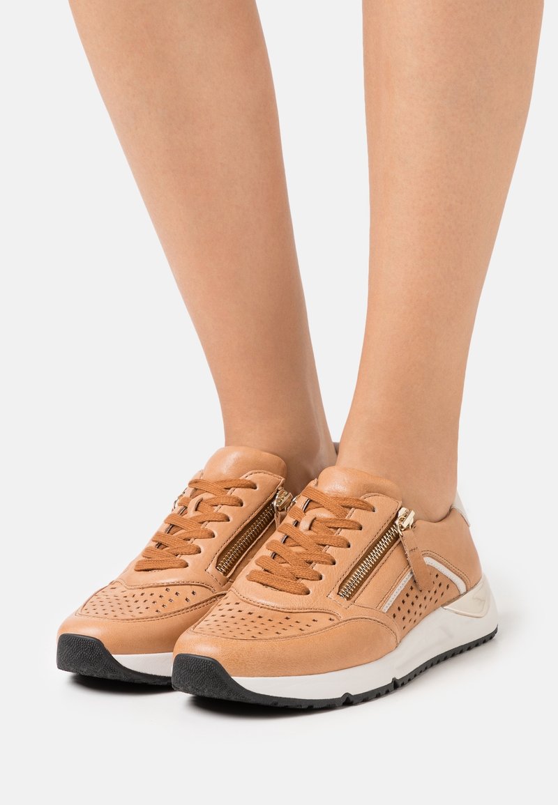 Gabor Comfort Sneakers - cognac