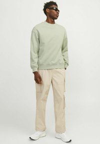 Jack & Jones Flīsa džemperis - desert sage