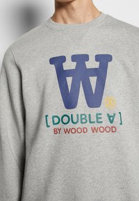 WOOD WOOD Mikina - mottled grey