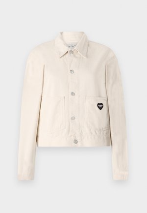Carhartt WIP DREWE - Jachetă din denim - natural rinsed