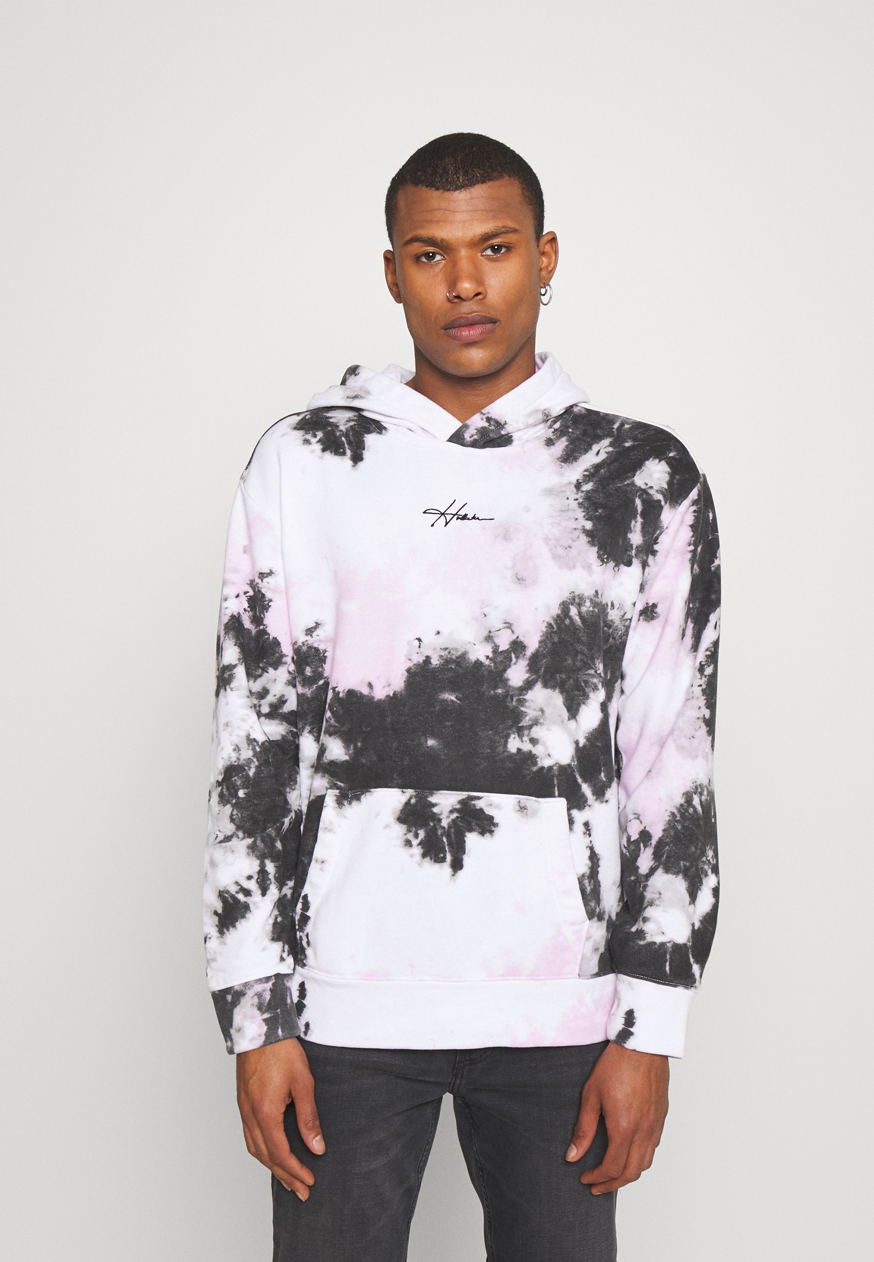Hollister Co. Sudadera - white/black/pink/blanco - Zalando.es