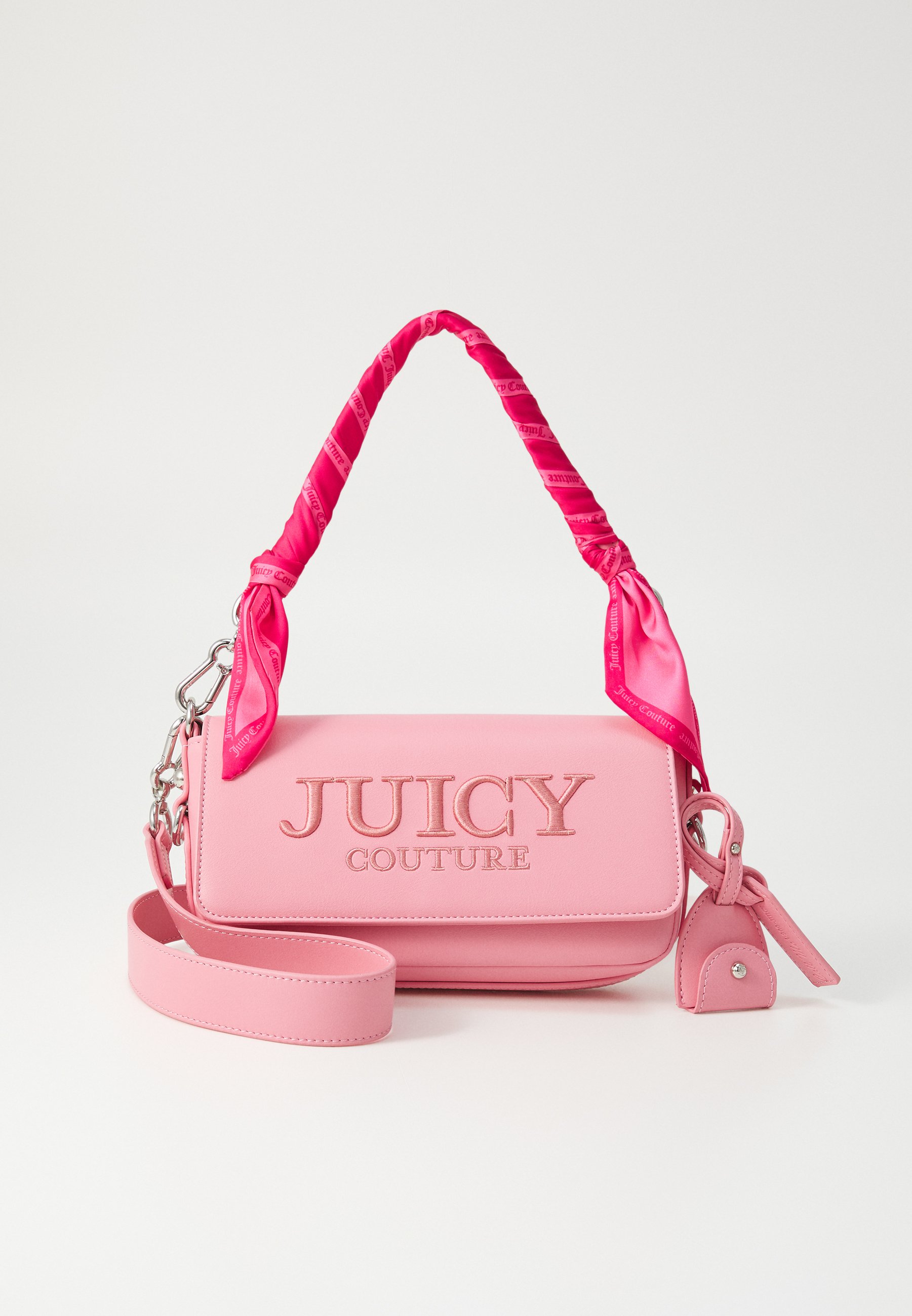 【JUICY COUTURE】GABRIELLE スカーフ バッグ ポーチ付 2色 d4b4ac00e833454995d92b2c2eea70
