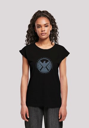 MARVEL AVENGERS AGENT OF SHIELD LOGISTICS DIVISION - Print T-shirt - black