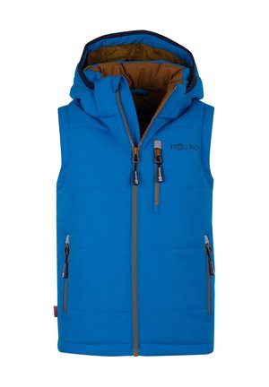TROLLKIDS, NARVIK - Weste - azure blue/bronze