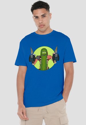 Cotton Soul, RICK AND MORTY I LOVE MYSELF - Print T-shirt - royal blue