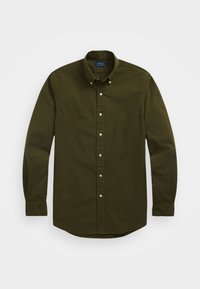 CUSTOM FIT SEERSUCKER SHIRT - Chemise - new olive