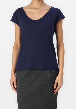 Anna Field T-Shirt basic - dark blue