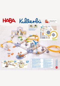 HABA KULLERBÜ  SPIELBAHN GROSSE BAUSTELLE - Bouwset - mehrfarbig