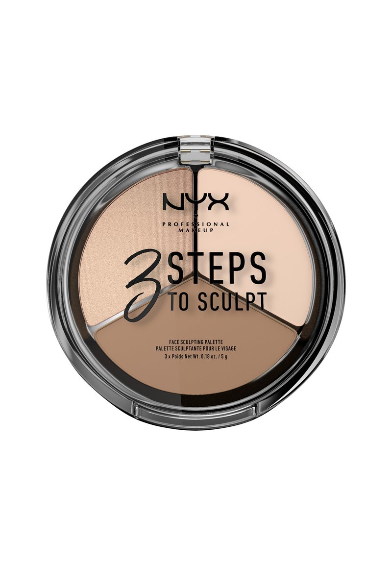 NYX Professional Makeup - 3 STEPS TO SCULPT - Contouring - 1 fair, Förstora