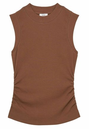 Reiss Top - toffee brown