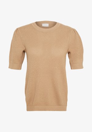VILA, T-shirt imprimé - beige