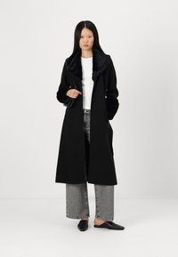 ONLY ONLEMMA LONG COAT - Klassisk frakke - black