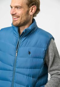 U.S. Polo Assn. EUGENE - Brezrokavnik - indian teal