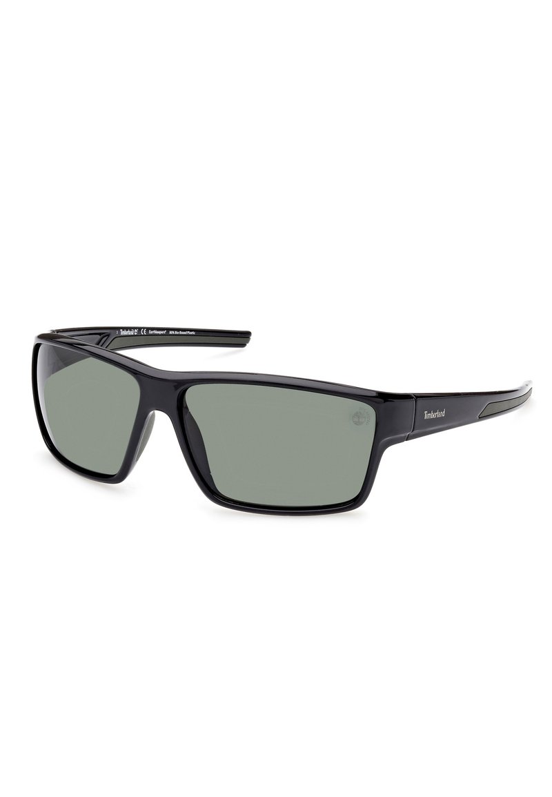 Timberland RECHTECKIG - Gafas de sol - glänzend schwarz