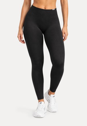 Smilodox, SEAMLESS SCRUNCH SEAMLESS V-SHAPE SPORT FITNESS  MYRAH - Legging (type collant) - schwarz