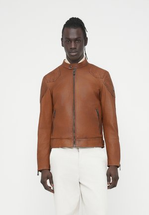 LEGACY OUTLAW  - Leather jacket - cork
