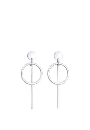 Elli CIRCLE STICK BASIC - Auskari - silver-coloured