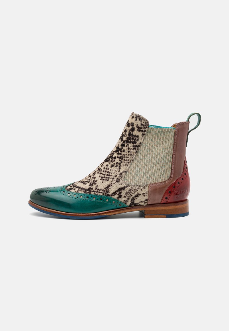 Melvin & Hamilton SELINA 29 - Bottines - ice blue/light purple/rio red/ice blu/beige/turquoise/rich tan
