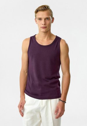 REGULAR FIT - Top - burgundy