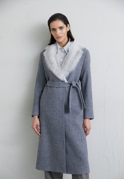 STUDIO ID JENNI COAT WITH COLLAR - Κλασικό παλτό - grey