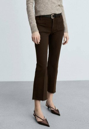 Mango ALEX - Pantalon classique - chocoladebruin