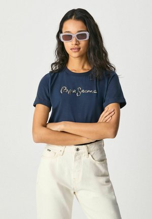 BABETTE - Printtipaita - dark blue