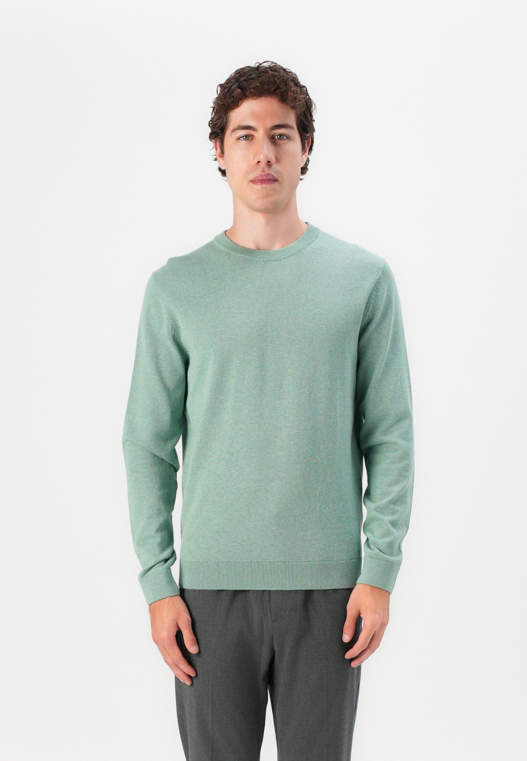 TOM TAILOR 1045208 Maglia di Tuta, 15398-Light Stone Grey