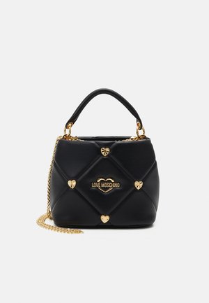JEWEL HEART MINI BUCKET - Handbag - nero