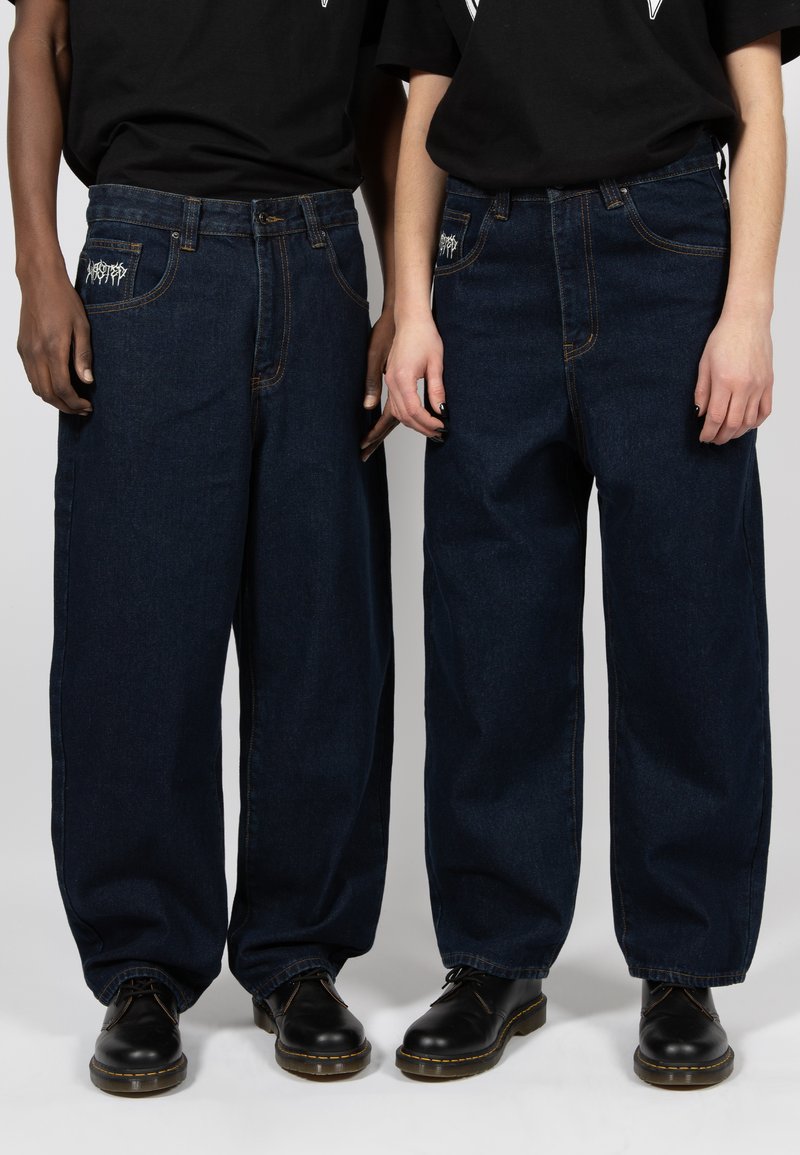Wasted Paris CASPER PANT FEELER UNISEX - Relaxed fit jeans - raw blue ...