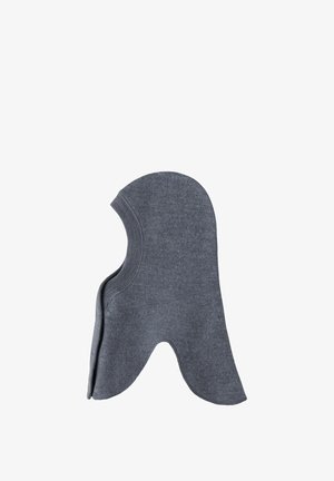 Tumehallist kudumist balaklava, millel on pikendatud kael ja näoava, mis on loodud kogu pea ja kaela katmiseks.