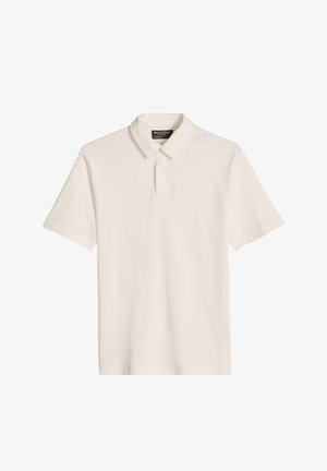 Marc O'Polo, MARC O'POLO DFC POLOSHIRT REGULAR MIT FEINER STRUKTUR - Poloshirt - silky white