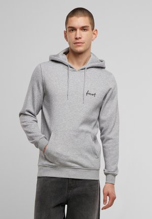 Felpa con cappuccio - heather grey
