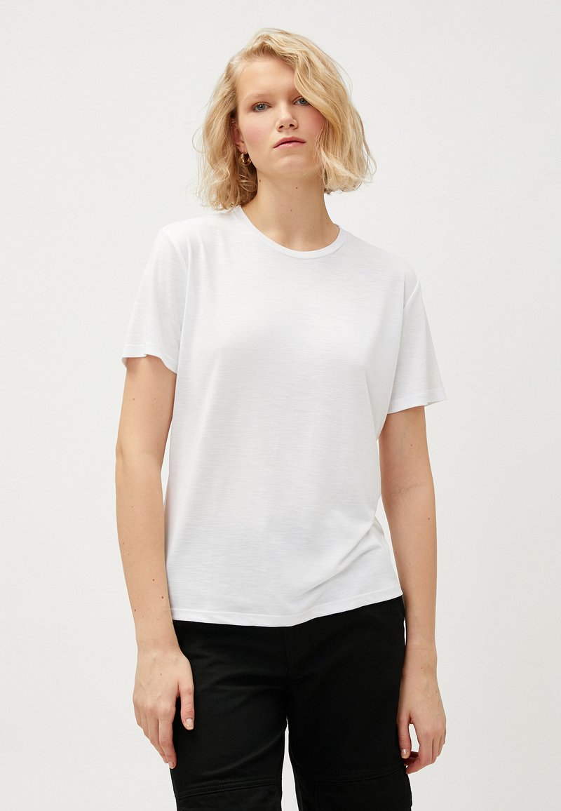 Koton SHORT SLEEVE - T-shirt basic - bordeaux
