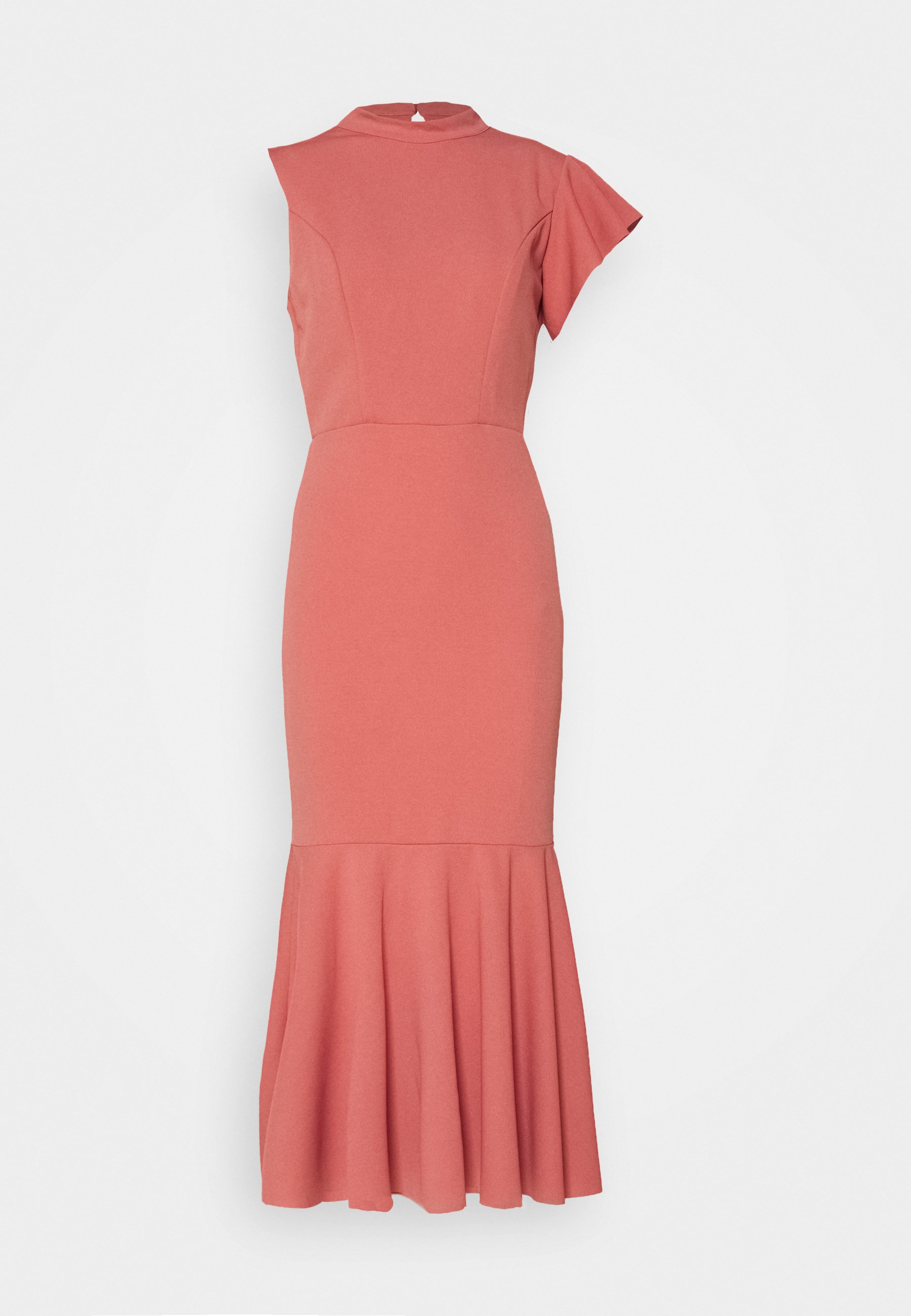 dark blush dress